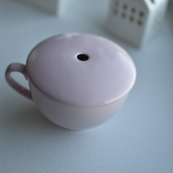 Tea Forte Café Cup Rose 8oz Rose Pink Porcelain Teacup New - Picture 3 of 7